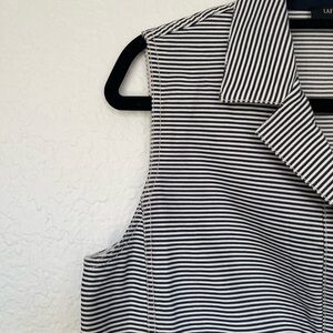 *Like new/Never Worn* Lafayette 148 New York Striped Sleeveless Shift Dress